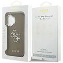 Guess Grained Big 4G Classic Logo Apple iPhone 17 brown