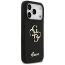 Guess Silicone Big 4G Script Apple iPhone 17 Pro black