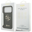 Guess Silicone Big 4G Script Apple iPhone 17 Pro khaki