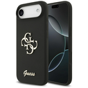Guess Silicone Big 4G Script Apple iPhone Air black
