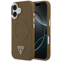 Guess Triangle Logo MagSafe Apple iPhone 17 brown