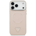 Guess Triangle Logo MagSafe Apple iPhone 17 Pro pink