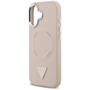 Guess Triangle Logo MagSafe Apple iPhone 17 pink