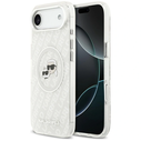Karl Lagerfeld IML Glitter Karl & Choupette Heads Logo MagSafe Apple iPhone Air grey