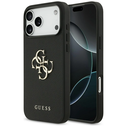 Guess Grained Big 4G & Classic Logo Apple iPhone 17 Pro Max black