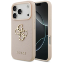 Guess Grained Big 4G & Classic Logo Apple iPhone 17 Pro pink