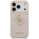 Guess Grained Big 4G & Classic Logo Apple iPhone 17 Pro pink