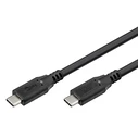 Καλώδιο USB-C Goobay 74185, USB4, 240W, 40Gbps, 8K/60Hz, 1.8m, Μαύρο