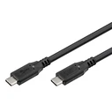 Καλώδιο USB-C Goobay 74193, USB4, 100W, 40Gbps, 8K/60Hz, 2m, Μαύρο