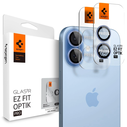 Spigen Optik Pro Glas.tr ez Fit Camera Protector Apple iPhone 16 / 16 Plus / 17 Blue [2 PACK]