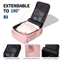 Tech-Protect Defender S50 Ryanair & Wizzair Travel Laptop Cabin Backpack 20L 40x20x25 Dusty Pink