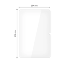 Tech-Protect Glass Fit+ Samsung Galaxy Tab A9+ Plus / A11+ Plus 11.0 X210 / X215 / X216 / X133 / X135 Clear [2 PACK]
