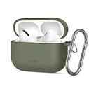 Tech-Protect Silicone Hook Apple AirPods Pro 3 Olive Green