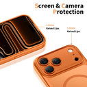 Tech-Protect Magpeak MagSafe CC Apple iPhone 17 Pro Matte Cosmic Orange