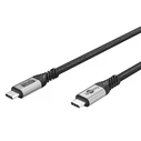 GOOBAY USB C Cable 74776 USB4 240W 80Gbps 16K 60Hz 1.5m Black
