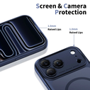 Tech-Protect Magpeak MagSafe CC Apple iPhone 17 Pro Matte Deep Blue