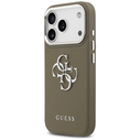 Guess Grained Big 4G Classic Logo Apple iPhone 17 Pro brown