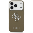 Guess Grained Big 4G Classic Logo Apple iPhone 17 Pro brown
