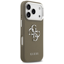 Guess Grained Big 4G Classic Logo Apple iPhone 17 Pro brown