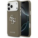 Guess Grained Big 4G Classic Logo Apple iPhone 17 Pro Max brown