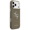 Guess Grained Big 4G Classic Logo Apple iPhone 17 Pro Max brown