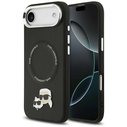 Karl Lagerfeld Karl & Choupette Pins MagSafe Apple iPhone Air black