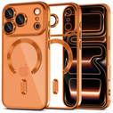 Tech-protect Magflex Magsafe Iphone 17 Pro Shiny Cosmic Orange