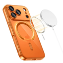 Tech-protect Magflex Magsafe Iphone 17 Pro Shiny Cosmic Orange