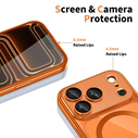Tech-protect Magflex Magsafe Iphone 17 Pro Max Shiny Cosmic Orange