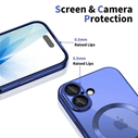 Tech-protect Magflex Magsafe Iphone 17 Shiny Mist Blue