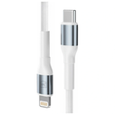 Kabel 3MK Hyper Cable N-SERIES USB-C for Lightning 1m 9V/2A 20W White