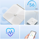 AWEI SS1 Multifunctional Bluetooth 5.0 Body Scale, 500mAh, White