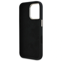 Guess Apple iPhone 16 Pro hardcase Silicone Script Metal Logo & Frame black