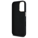 Guess Apple iPhone 16 hardcase Silicone Script Metal Logo & Frame black