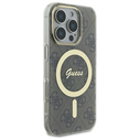 Guess Apple iPhone 16 Pro hardcase IML 4G MagSafe brown