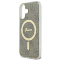 Guess Apple iPhone 16 Plus hardcase IML 4G MagSafe brown