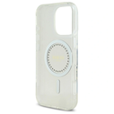 Guess Apple iPhone 16 Pro Max hardcase IML Rhinestones MagSafe white