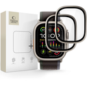 Tech-Protect Glass Ring Apple Watch Ultra 1 / 2 / 3 49mm Titanium [2 PACK]