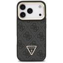 Guess 4G PU Triangle Logo & Stand Camera MagSafe Apple iPhone 17 Pro black
