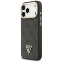 Guess 4G PU Triangle Logo & Stand Camera MagSafe Apple iPhone 17 Pro Max black