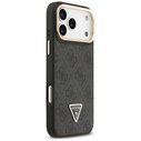 Guess 4G PU Triangle Logo & Stand Camera MagSafe Apple iPhone 17 Pro Max black