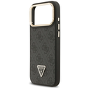 Guess 4G PU Triangle Logo & Stand Camera MagSafe Apple iPhone 17 Pro Max black