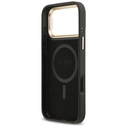 Guess 4G PU Triangle Logo & Stand Camera MagSafe Apple iPhone 17 Pro Max black