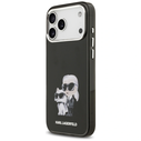 Karl Lagerfeld IML Aquarelle Karl & Choupette & Logo MagSafe Apple iPhone 17 Pro black