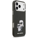 Karl Lagerfeld IML Aquarelle Karl & Choupette & Logo MagSafe Apple iPhone 17 Pro black