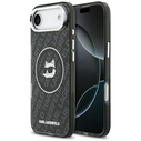 Karl Lagerfeld IML Choupette Head Logo MagSafe Apple iPhone Air black