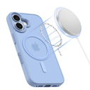 Tech-Protect MagMat MagSafe Apple iPhone 17 Matte Mist Blue