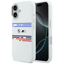 BMW M Silicon Horizontal Line MagSafe Apple iPhone 17 white