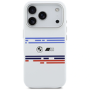 BMW M Silicon Horizontal Line MagSafe Apple iPhone 17 Pro white