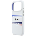 BMW M Silicon Horizontal Line MagSafe Apple iPhone 17 Pro white